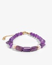 Amethyst and pearl bracelet WBRA129PR