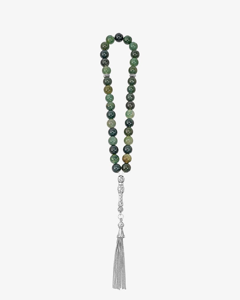 Moses agate rosary ROS8133GN