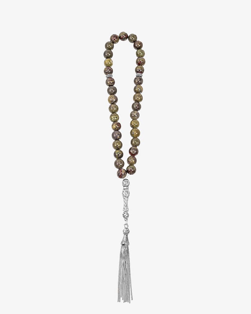 Natural bloodstone rosary ROS8129GN