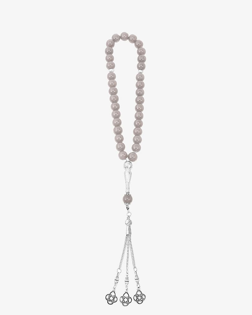 Crystal stone rosary ROS144GY