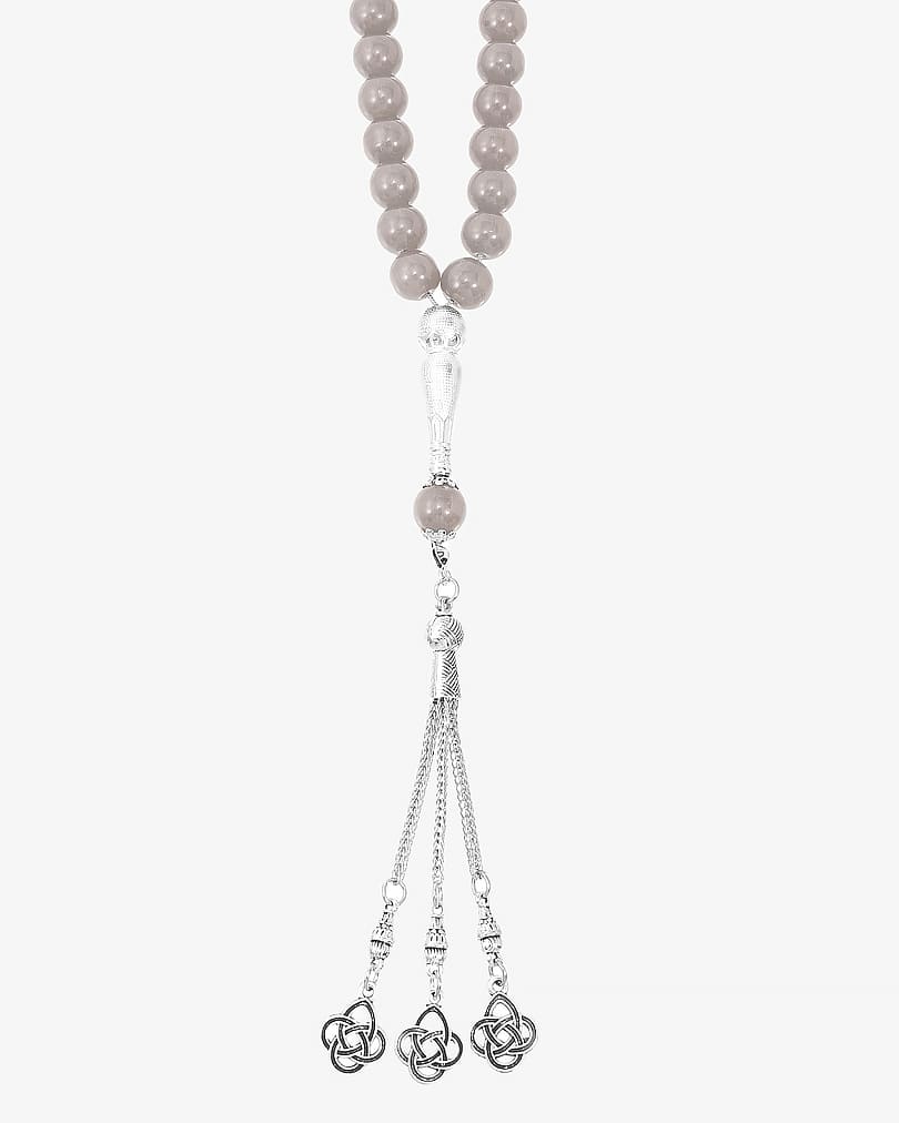 Crystal stone rosary ROS144GY