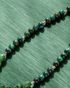 Ruby Zoisite stone necklace WNEC105GN
