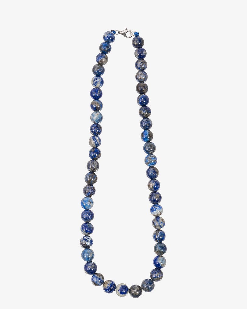 Women's necklace with lapis lazuli stone WNEC194BL