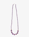 Women's necklace with amethyst stone WNEC175PR
