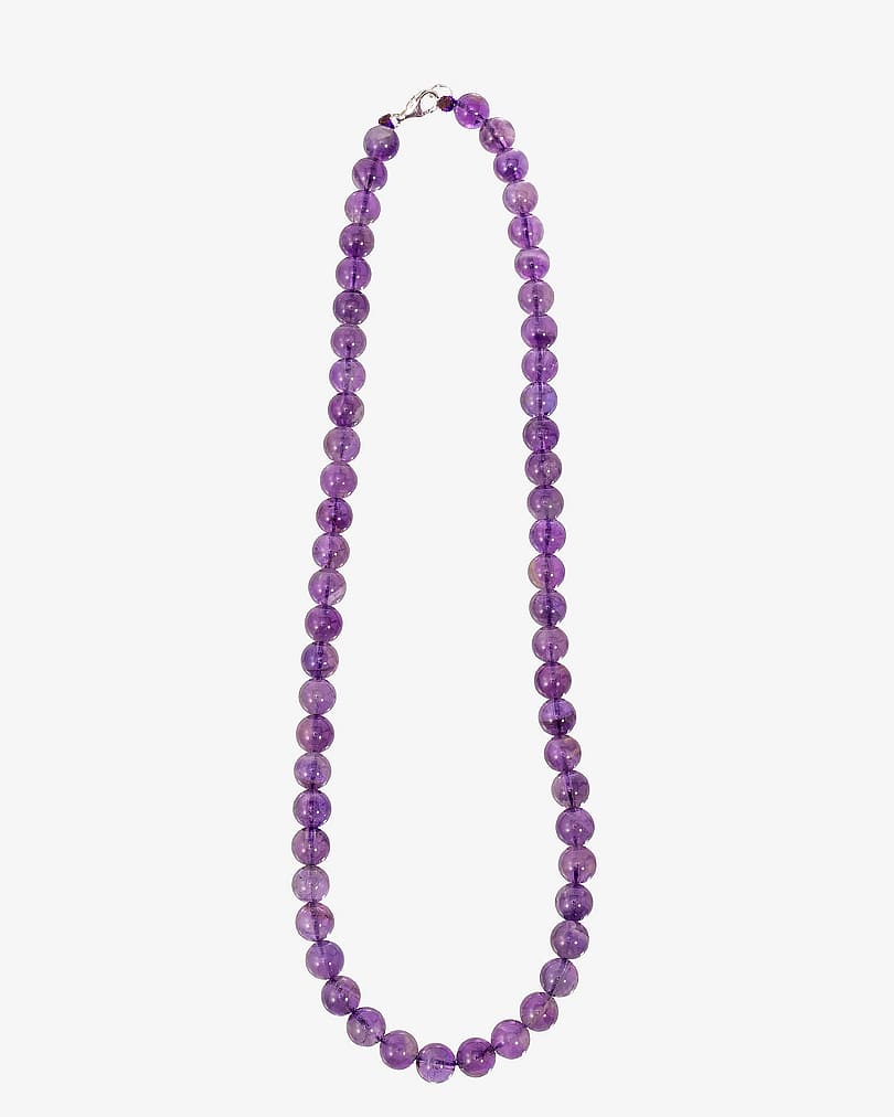 Amethyst women's necklace WNEC181PR