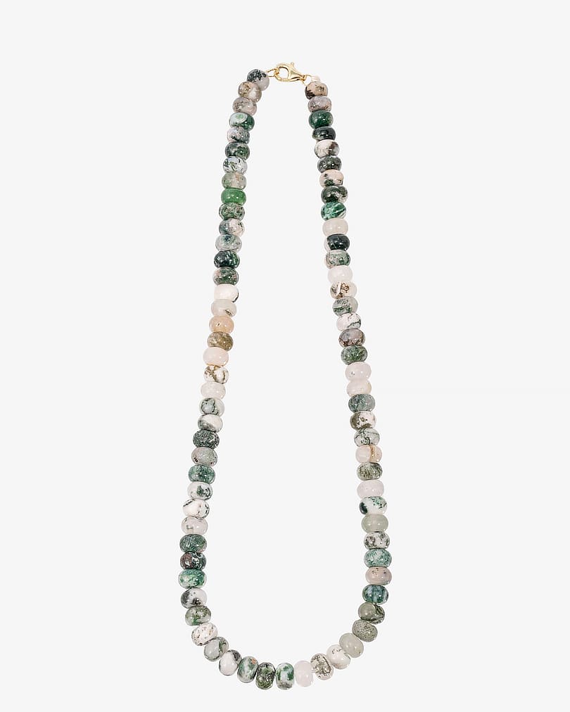 Women's agate necklace WNEC199GN