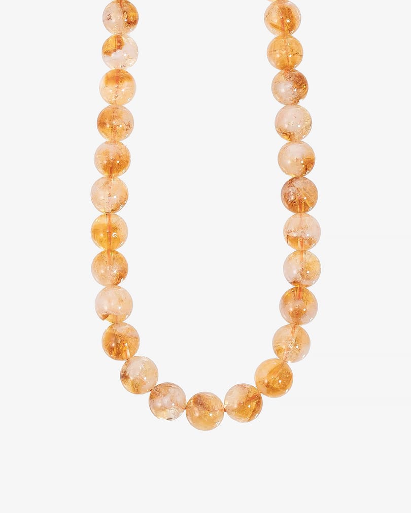 Citrine Women's Necklace WNEC186BG