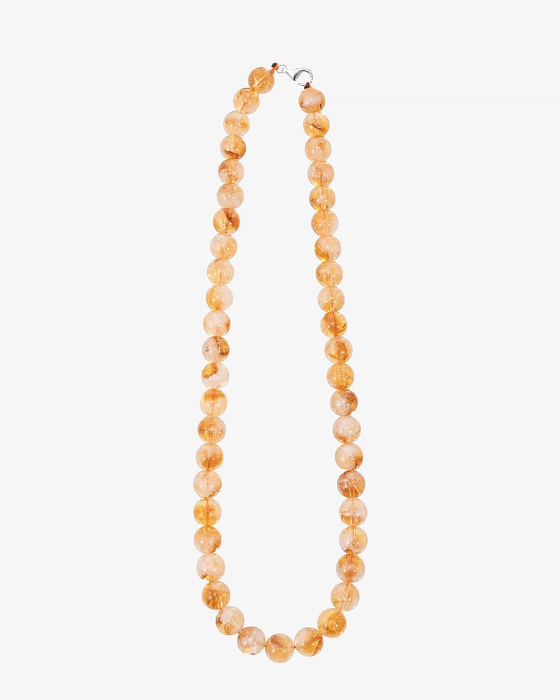 Citrine Women's Necklace WNEC186BG