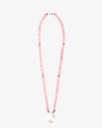 Women's necklace rose stone WNEC182PK