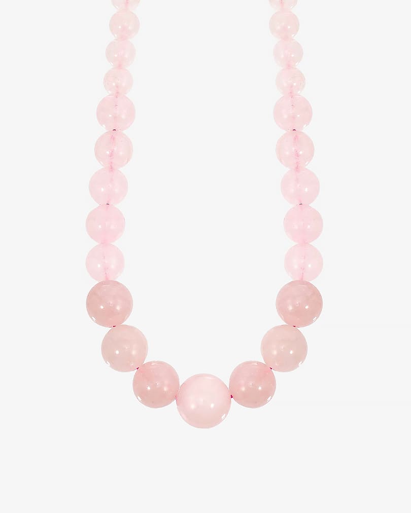 Women's Rose Quartz Necklace WNEC168PK