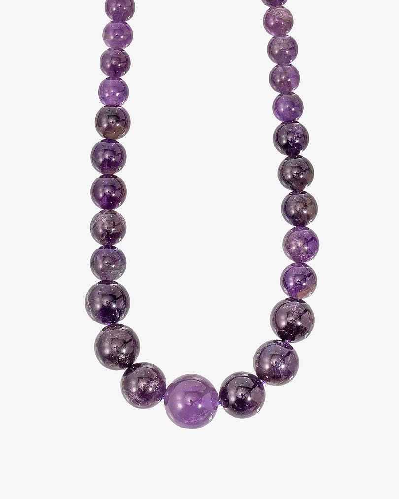 Women's Amethyst Necklace WNEC167PR