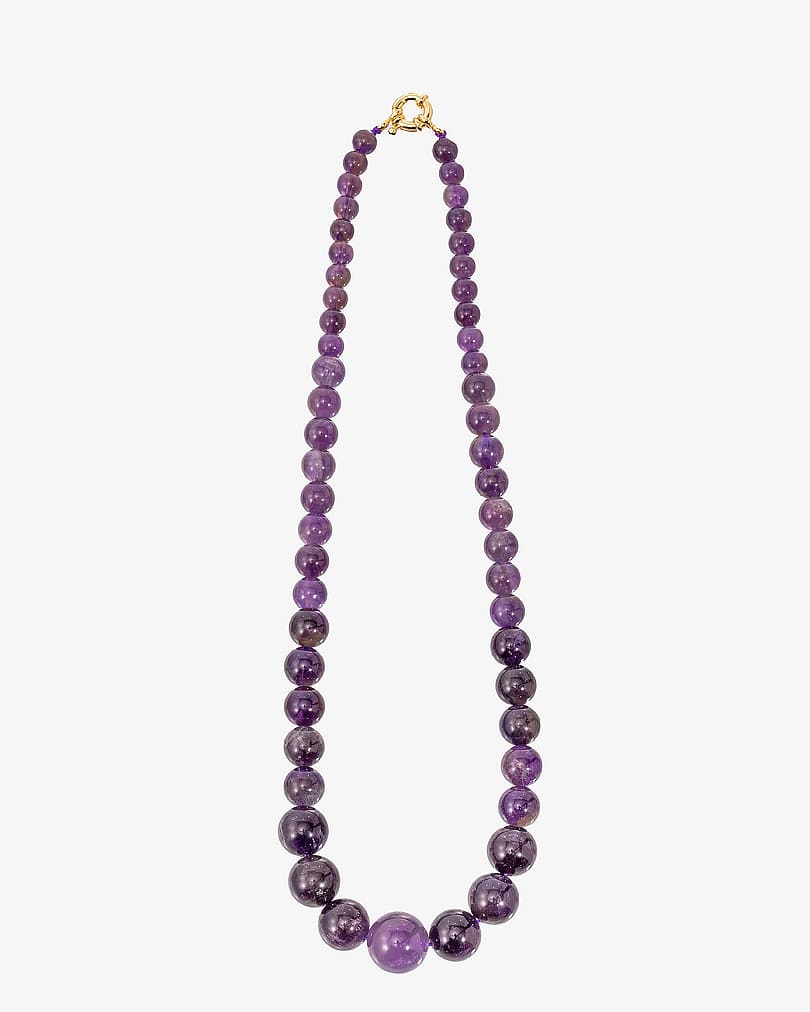 Women's Amethyst Necklace WNEC167PR