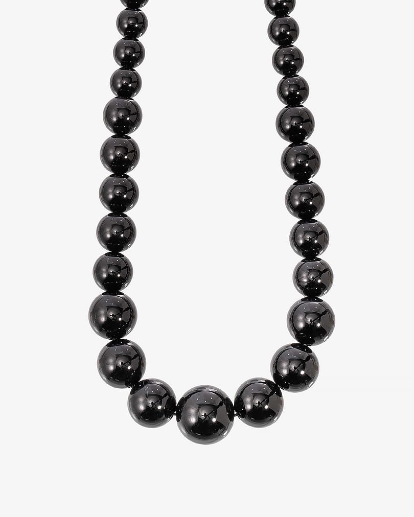 Women's agate necklace WNEC164BK