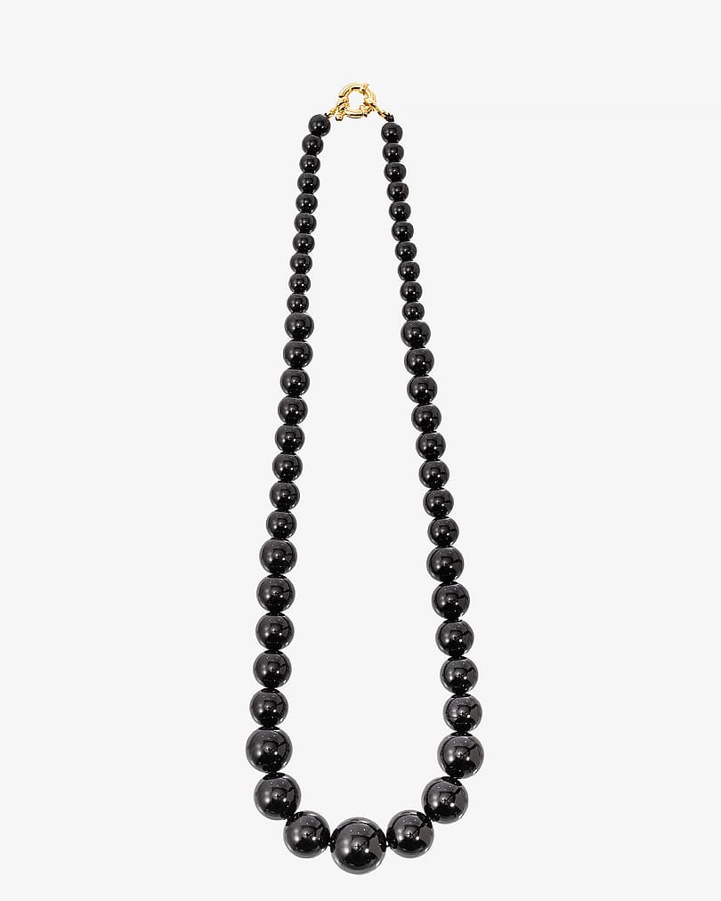 Women's agate necklace WNEC164BK