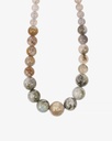 Women's tourmaline stone necklace WNEC169GY