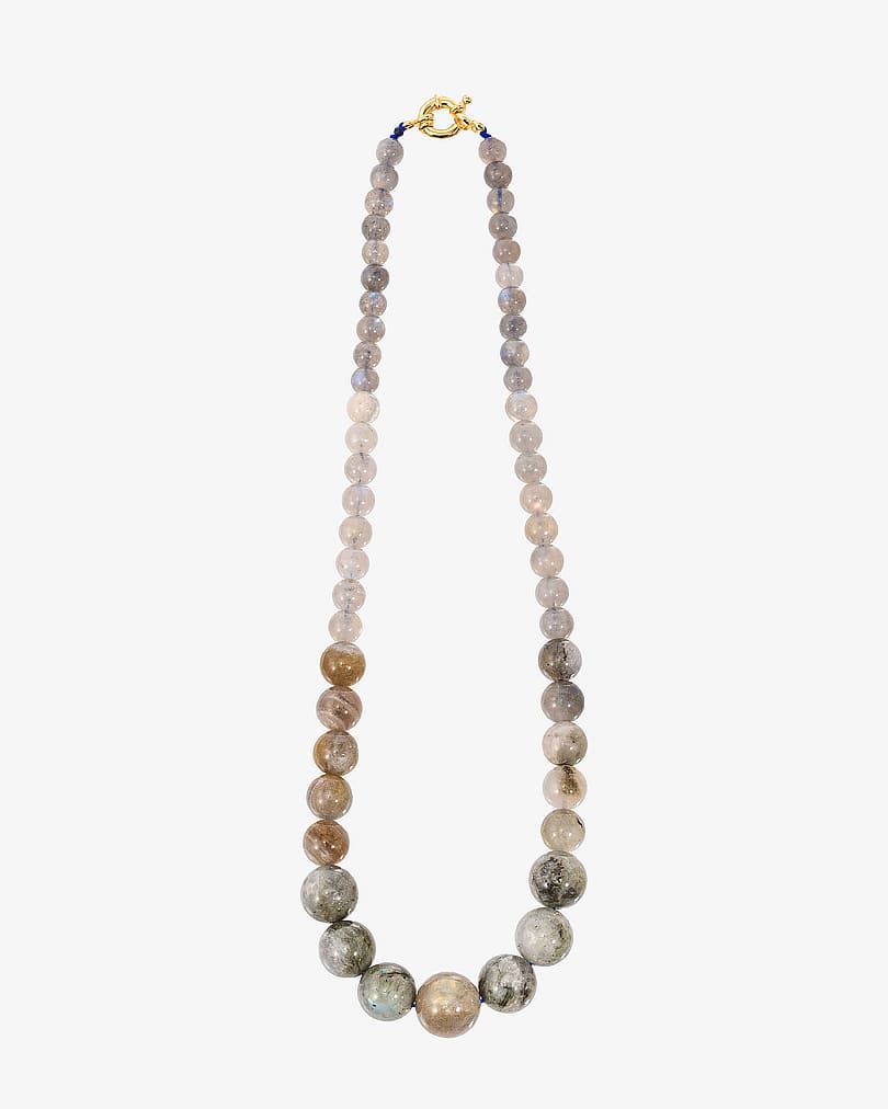 Women's tourmaline stone necklace WNEC169GY