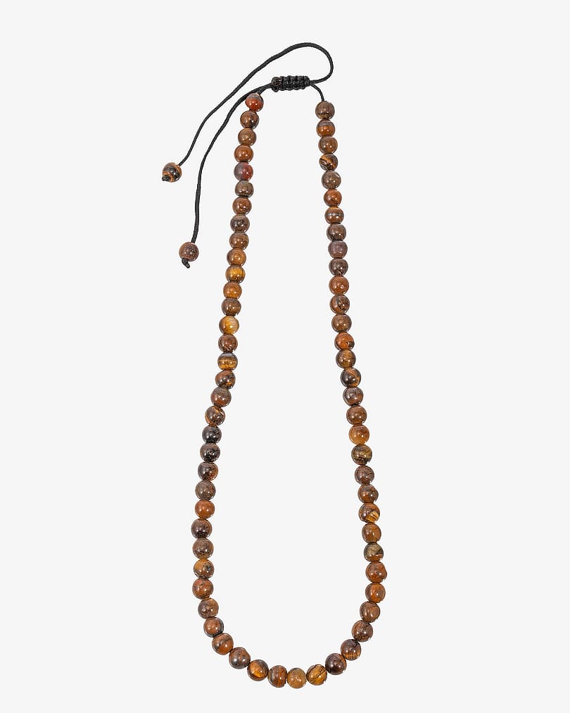 Tiger eye necklace WNEC263BN