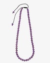 Purple amethyst necklace WNEC259PR