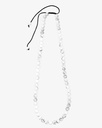White howlite necklace WNEC261WH