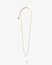 Howlite stone women's chain WNEC146WH