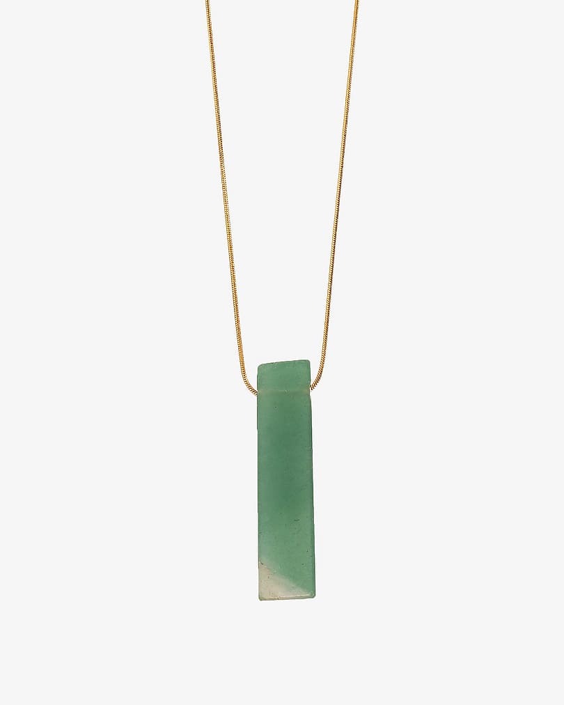 Women's chain with aventurine stone WNEC141GN