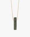 Women's chain, jade stone WNEC143GN