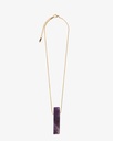 Women's chain with amethyst stone WNEC142PR