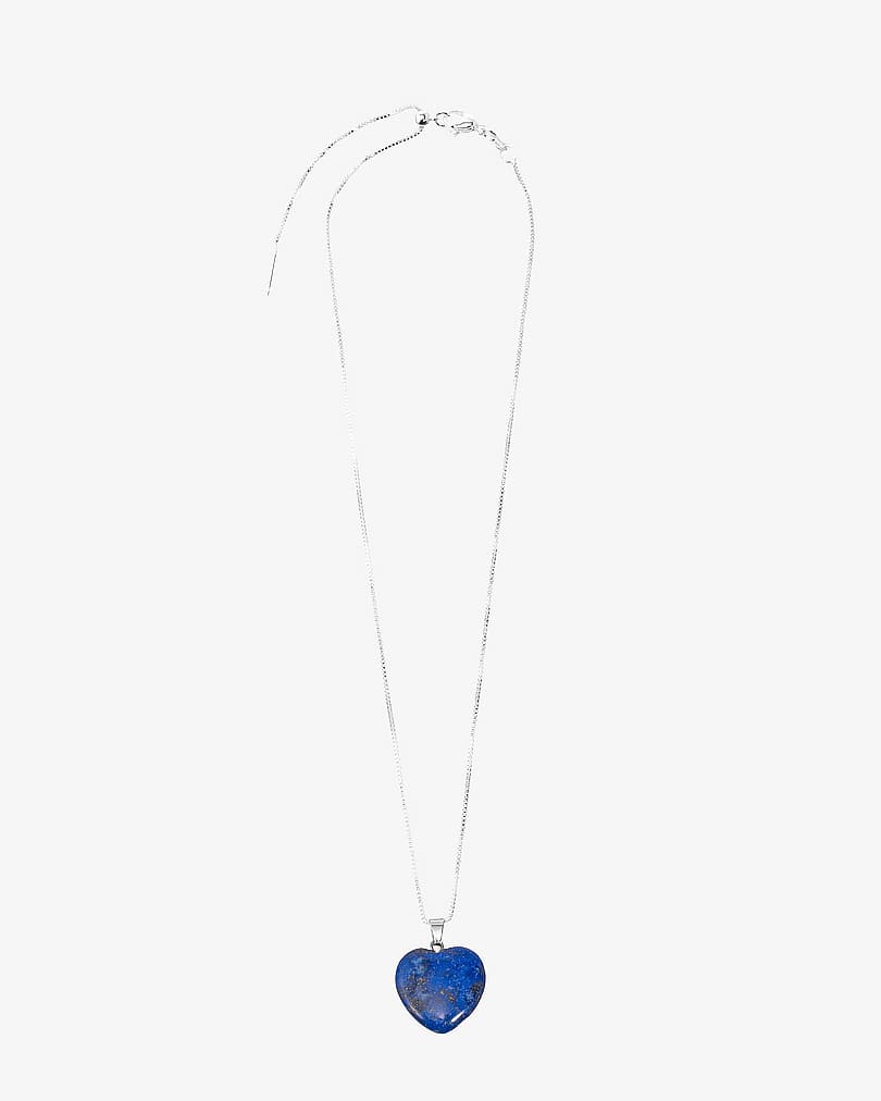 Women's Necklace Natural Lapis Lazuli Stone WNEC156BL