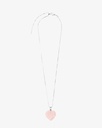 Natural rose stone women's chain WNEC154PK