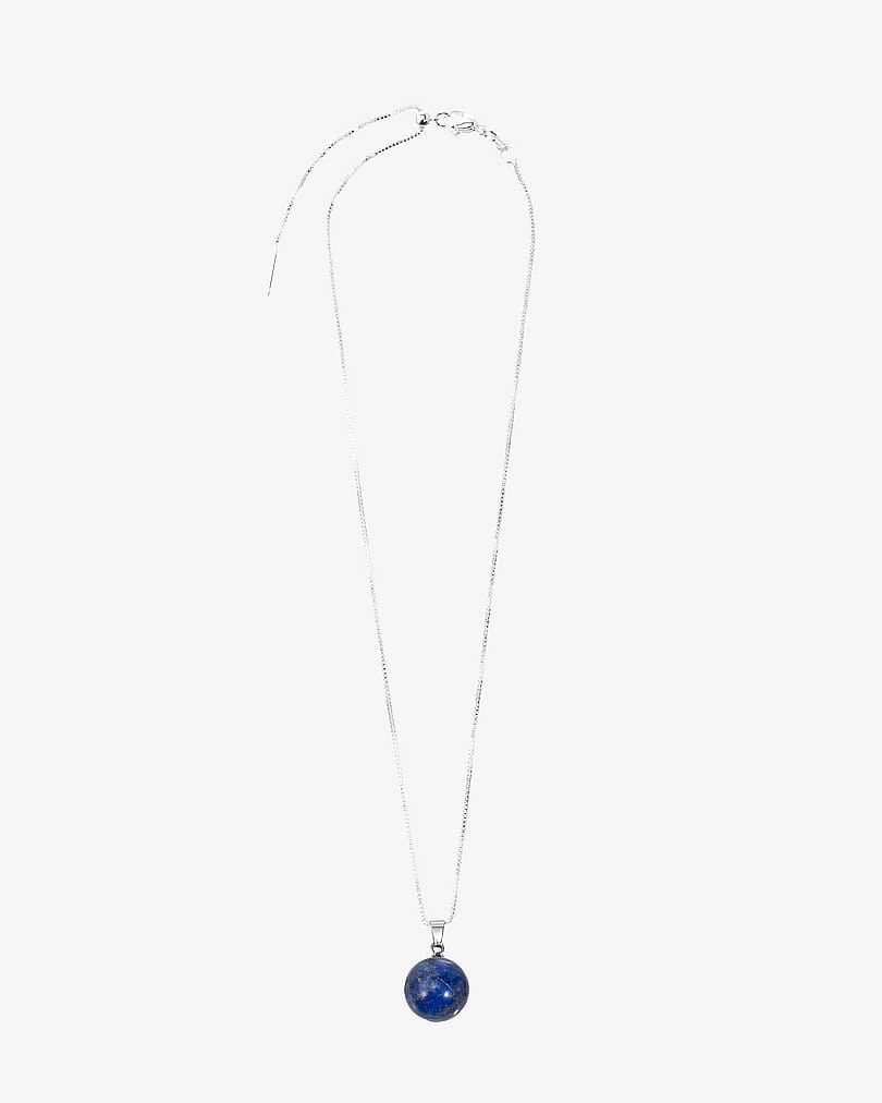 Women's chain lapis lazuli stone WNEC150BL