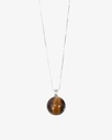 Women's chain with tiger's eye stone WNEC152BN