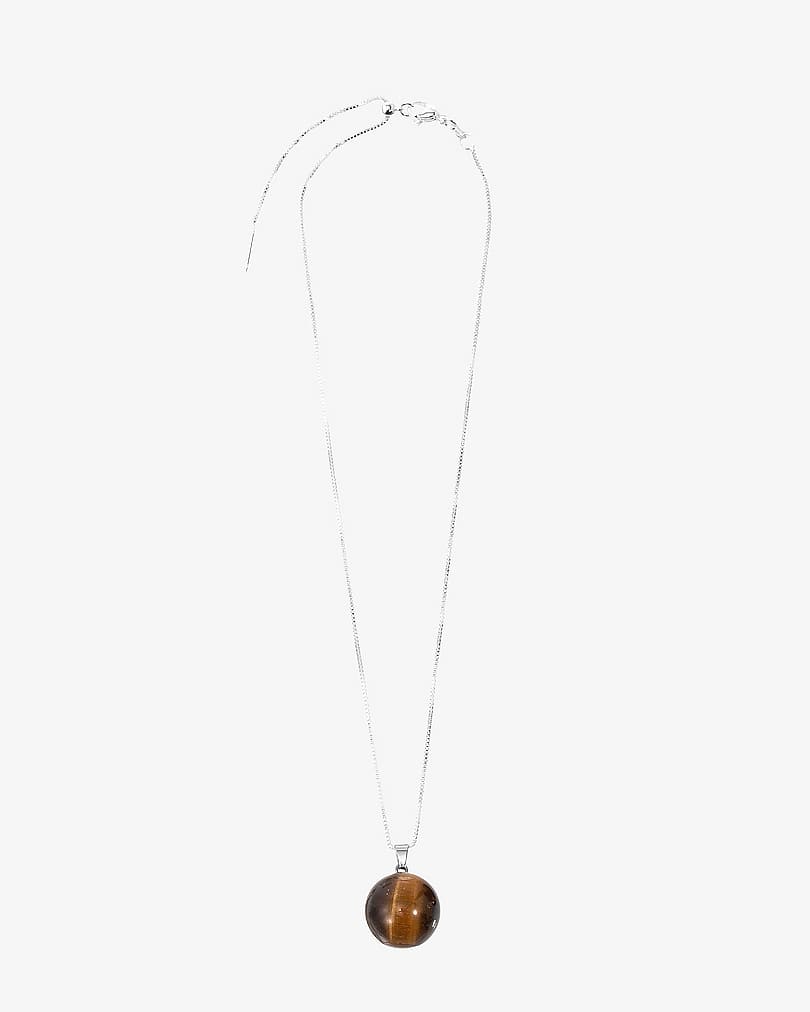 Women's chain with tiger's eye stone WNEC152BN