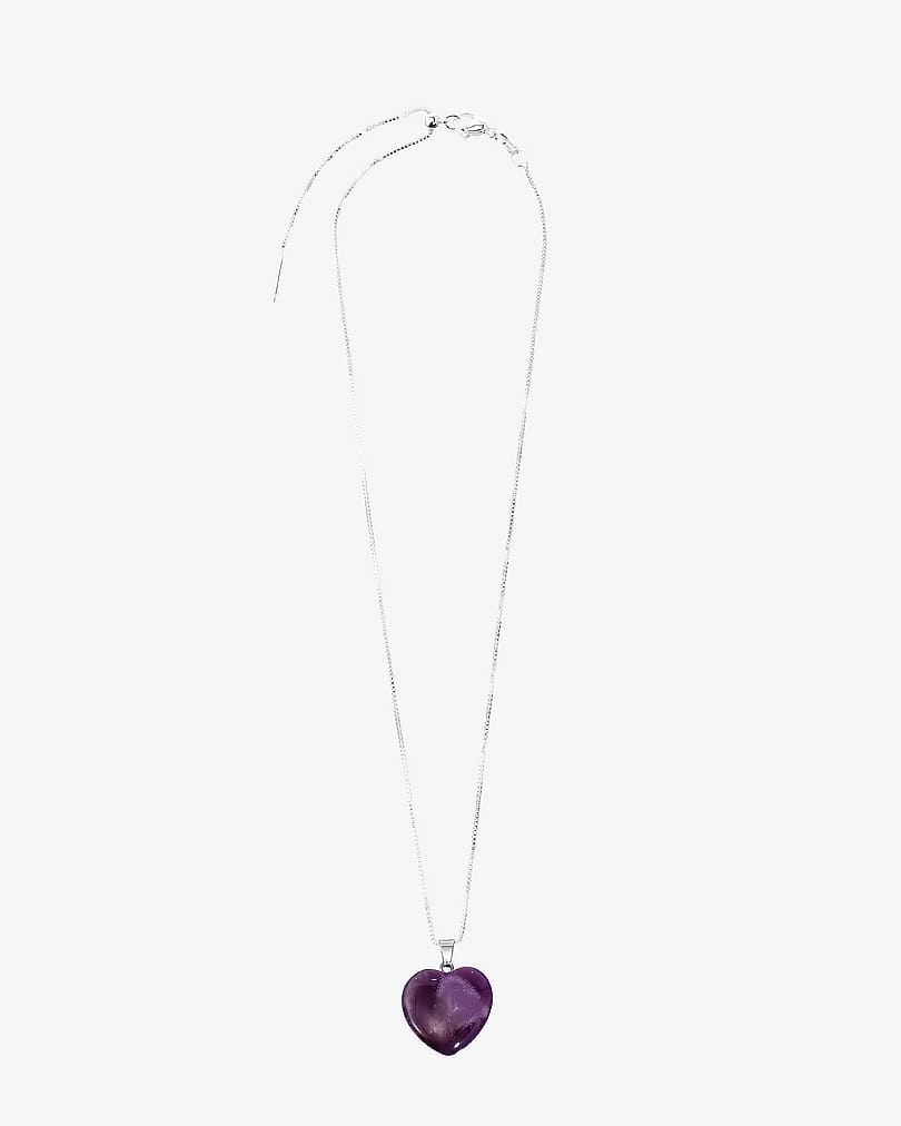 Women's chain with amethyst stone WNEC153PR