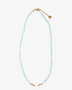 Amazonite and shell necklace WNEC249LL