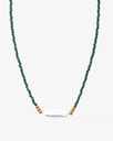 Natural Shell Necklace with Gold Details WNEC224GN