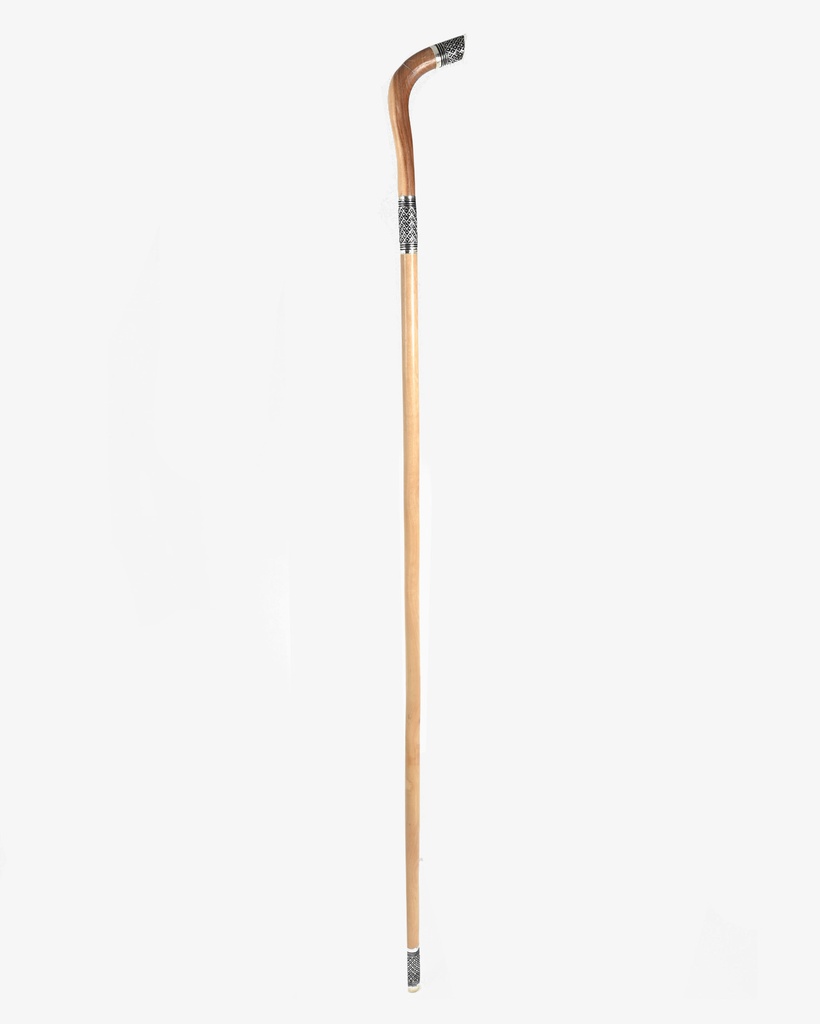 Omani dark wood crutch stick CAN850