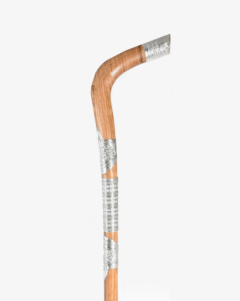 Omani dark wood crutch stick CAN849