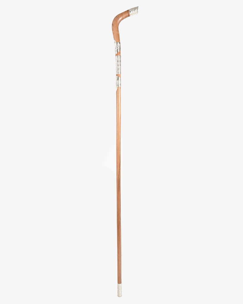 Omani dark wood crutch stick CAN849
