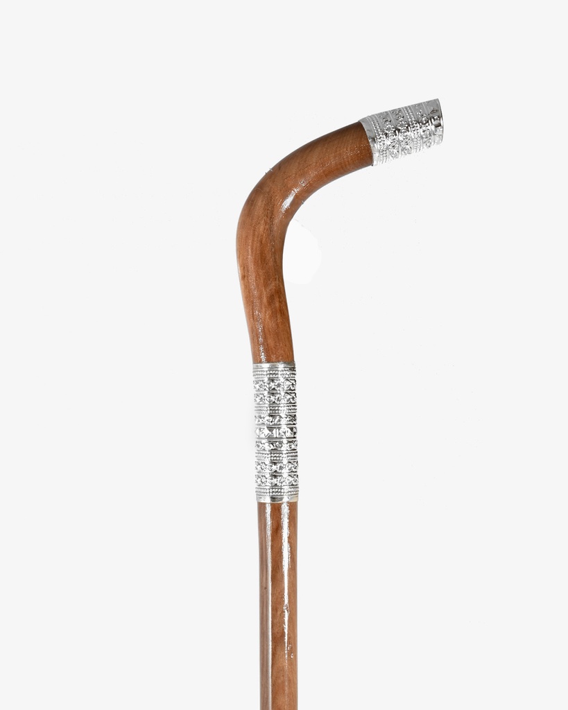Omani dark wood crutch stick CAN857