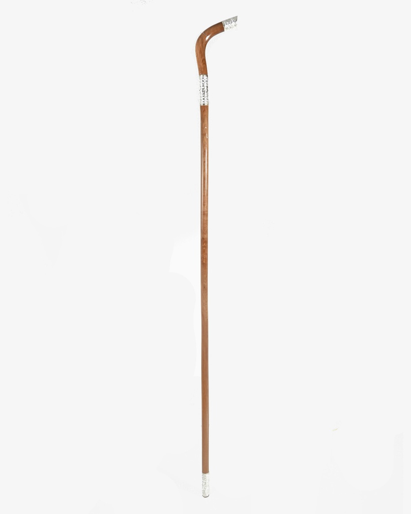 Omani dark wood crutch stick CAN857