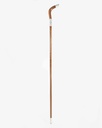 Omani dark wood crutch stick CAN857