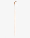 Omani dark wood crutch stick CAN851