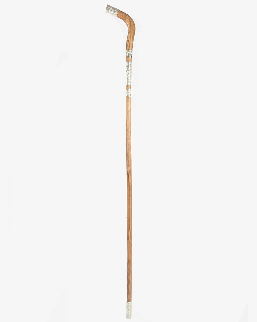 Omani dark wood crutch stick CAN860