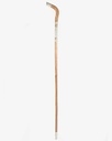 Omani dark wood crutch stick CAN860