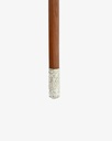 Omani dark wood crutch stick CAN855