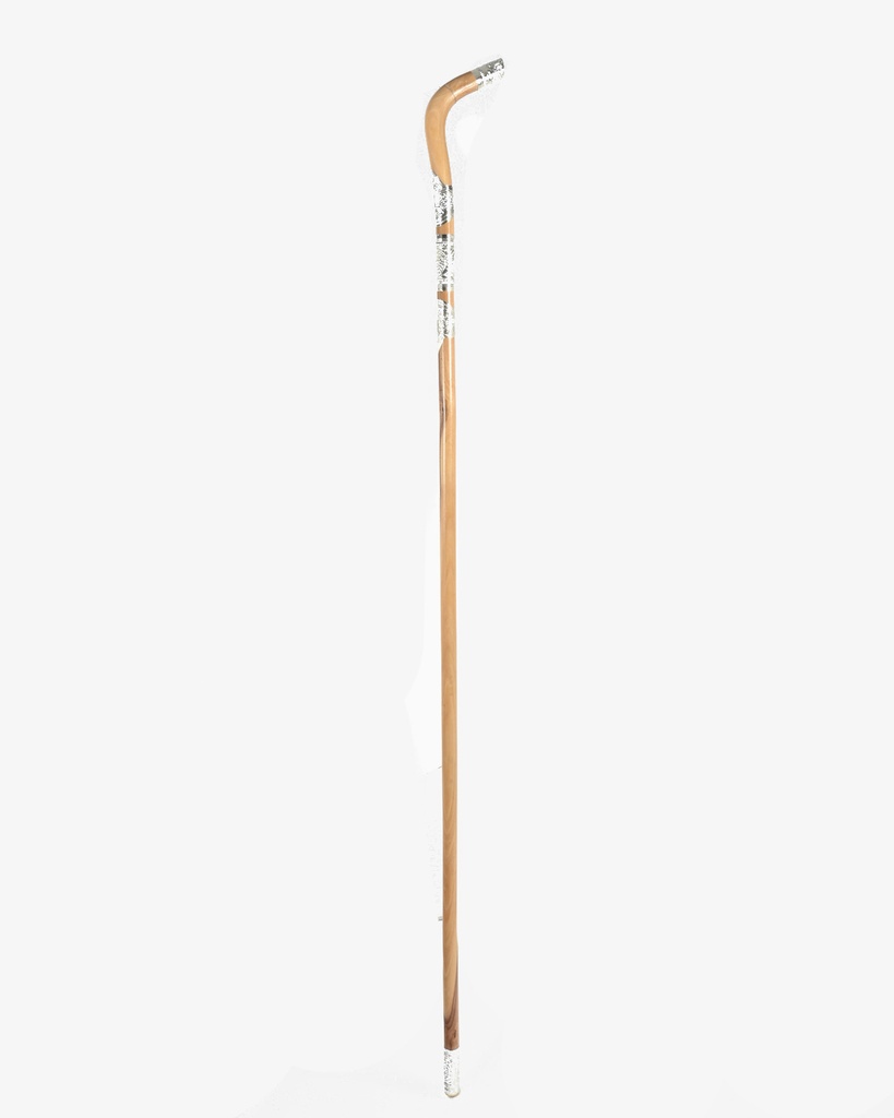 Omani dark wood crutch stick CAN843