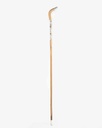 Omani dark wood crutch stick CAN843