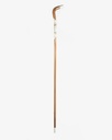 Omani dark wood crutch stick CAN853