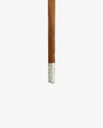 Omani dark wood crutch stick CAN853