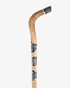 Omani dark wood crutch stick CAN861